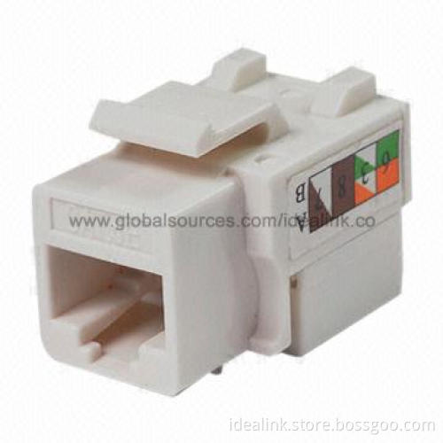 Cat5e UTP Keystone Jack for RJ45 Connectors